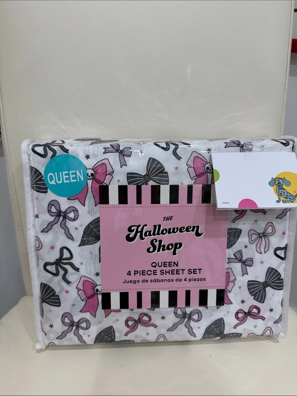 Halloween Shop White/Pink/Gray 